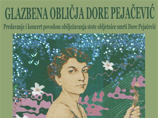 Glazbena obličja Dore Pejačević - predavanje i koncert